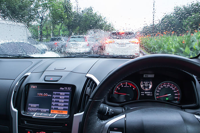 Wet Weather and Braking Distances